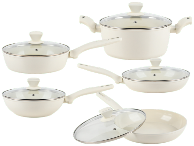 Batería de Cocina Ceramic+ 10 Piezas — White