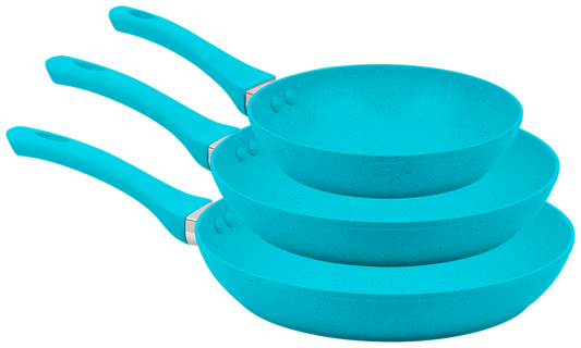 Set de 3 Sartenes Color-Cook — Aqua