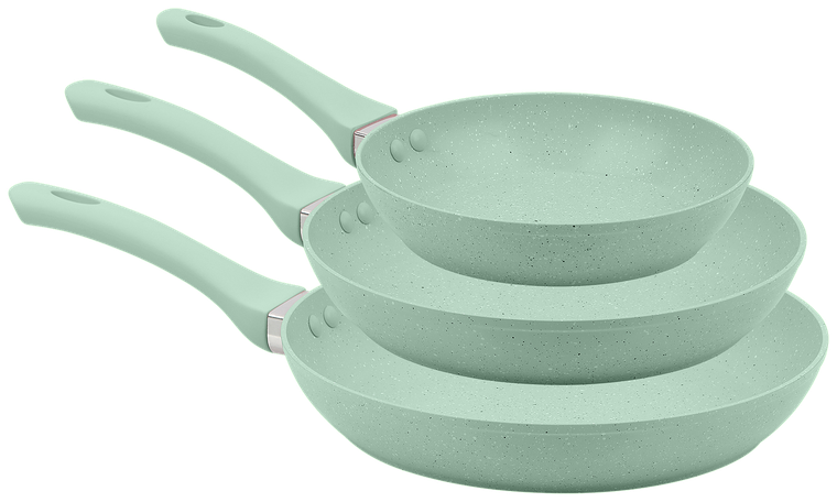 Set de 3 Sartenes Color-Cook — Jade