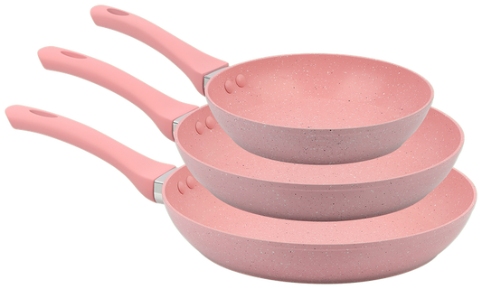 Set de 3 Sartenes Color-Cook — Pink